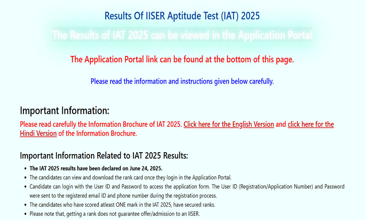 Image from official website of IISER